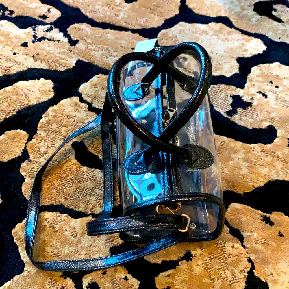 Lucite purse.